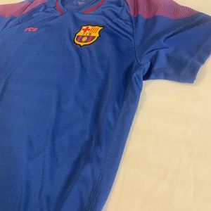 FC Barcelona Soccer Jersey Shirt Blue Large(42-44)